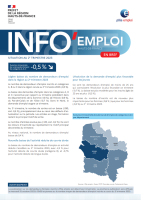 INFO emploi en bref – situation au cours du 2ème trimestre 2023 en Hauts-de-France