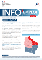 INFO emploi en bref – situation au cours du 3ème trimestre 2023 en Hauts-de-France