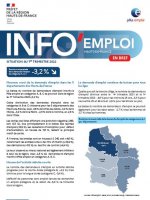 INFO emploi en bref – situation au cours du 1er trimestre 2022 en Hauts-de-France