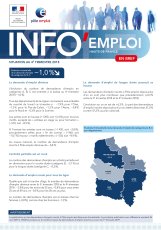 INFO emploi en bref - situation au cours du 1<sup>er</sup> trimestre 2019 en Hauts-de-France