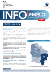 INFO emploi en bref – situation au cours du 3e trimestre 2022 en Hauts-de-France