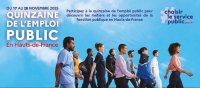 Quinzaine de l'emploi public (17-28 novembre) dans les Hauts-de-France