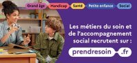 Prendresoin.fr : la plateforme des métiers du soin et de l'accompagnement social