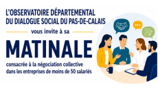 Matinale sur le thème de la "négociation collective dans les entreprises de moins de 50 salariés
